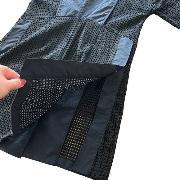 D'deMoo black light weight Midi mesh women’s jacket - Picture 5 of 6